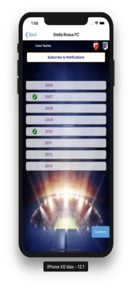 Game screenshot Stella Rossa FC hack