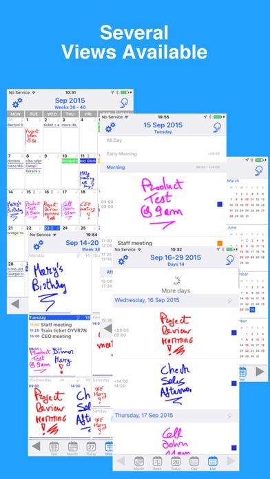 JotTheDate-Draw your Calendar. Screenshot