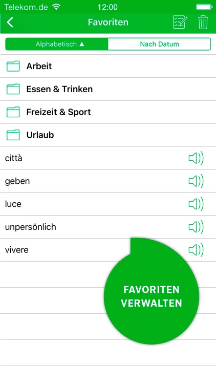 Wörterbuch Italienisch