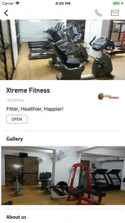 xtreme fitness gym iphone screenshot 1