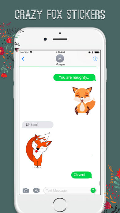 Crazy Little Fox Stickers screenshot 4