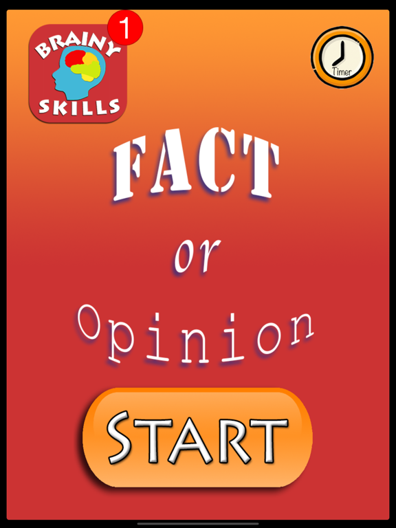 Screenshot #5 pour Brainy Skills Fact or Opinion