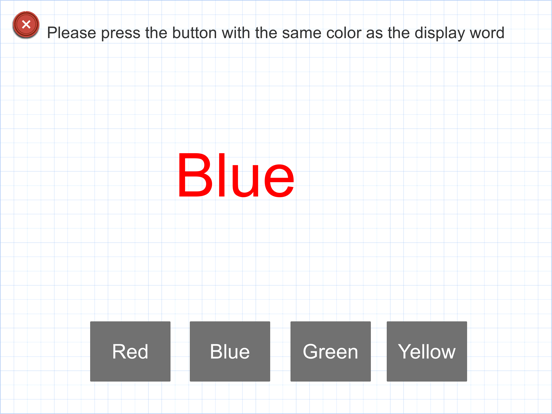 Screenshot #6 pour Hacaro - StroopTest