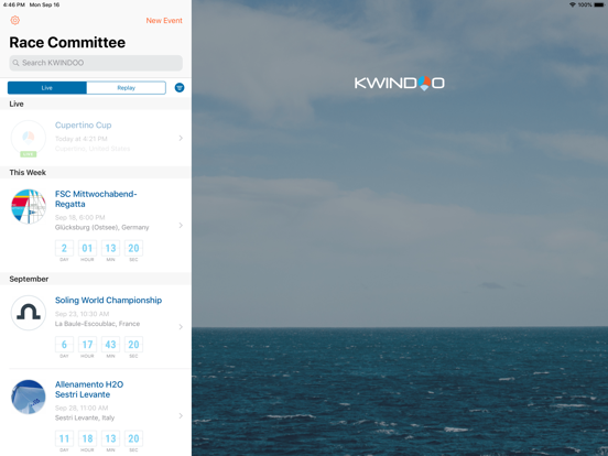 Screenshot #4 pour KWINDOO RaceCommittee