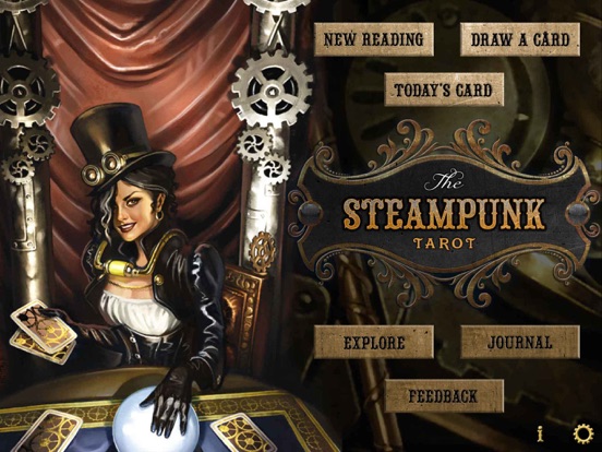 Steampunk Tarotのおすすめ画像1