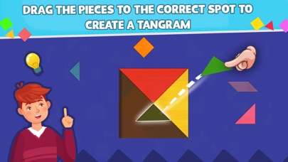 Screenshot #3 pour Tangrams Block Puzzles