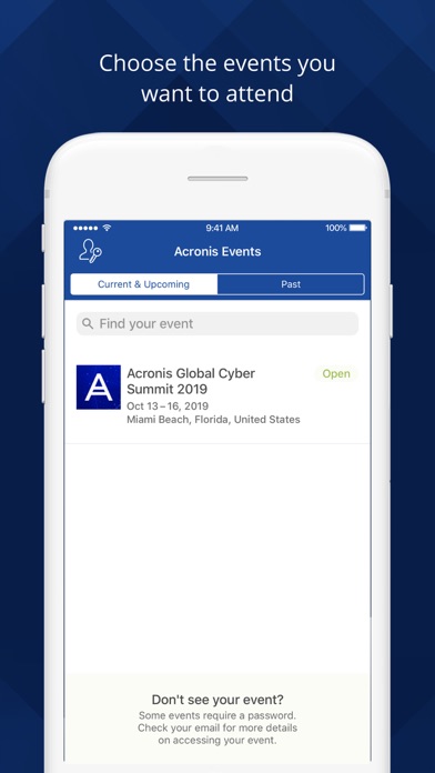 Acronis Events screenshot 2