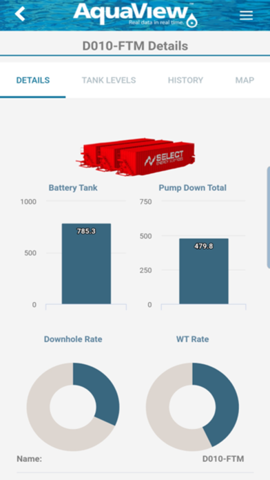 Screenshot 4 of AquaView Mobile App