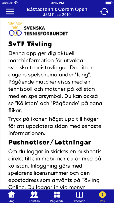 SvTF Turnering Screenshot