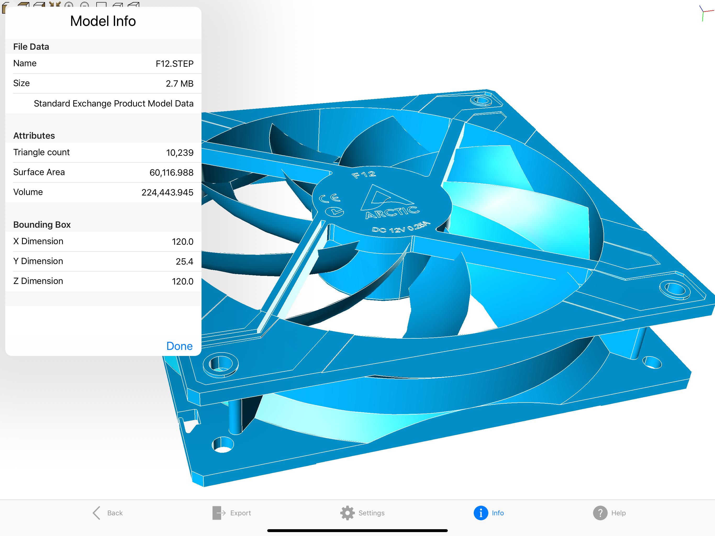 IGES & STEP Viewer screenshot 10