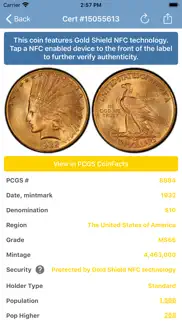 pcgs cert verification iphone images 1