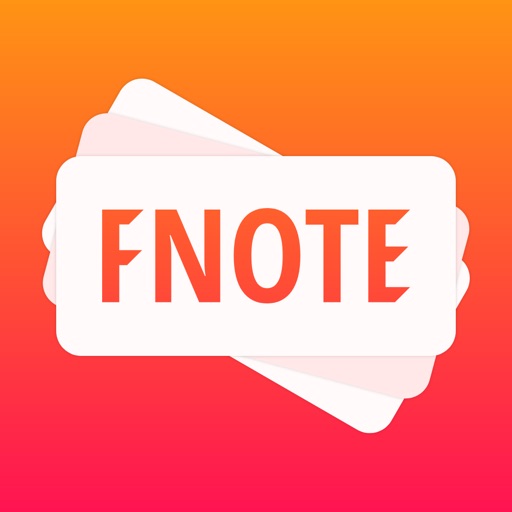 FNote - Foreign Note Card