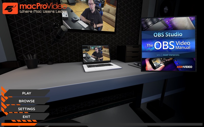 Screenshot #1 for Video Manual For OBS Studio