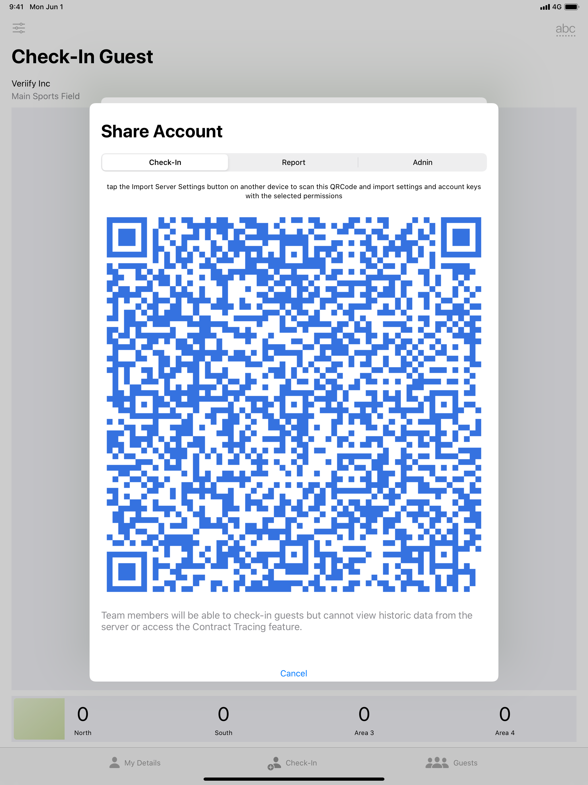 Veriify Check-In