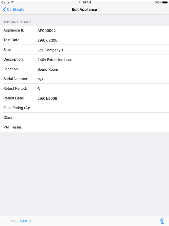 Screenshot #6 pour EasyPAT Mobile