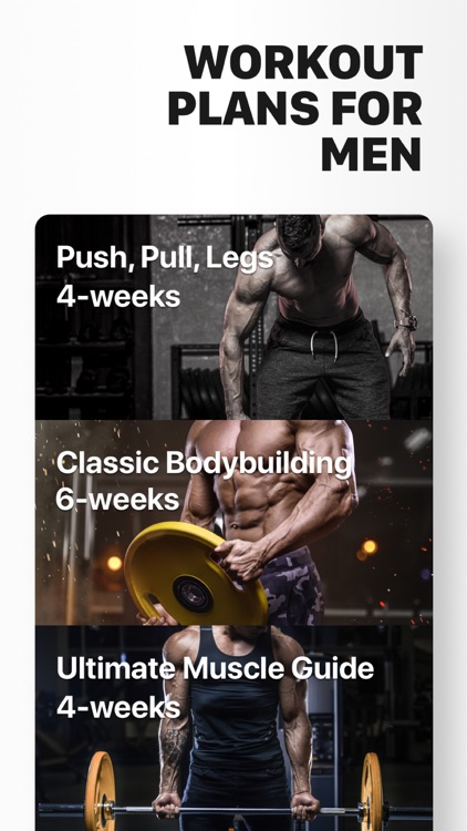 Gym Plan: Workouts & Fitness screenshot-3