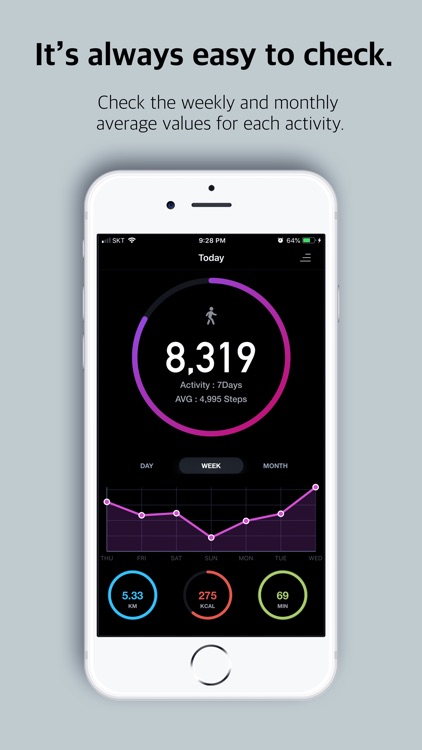 Stepper-Simple diet Pedometer screenshot-3
