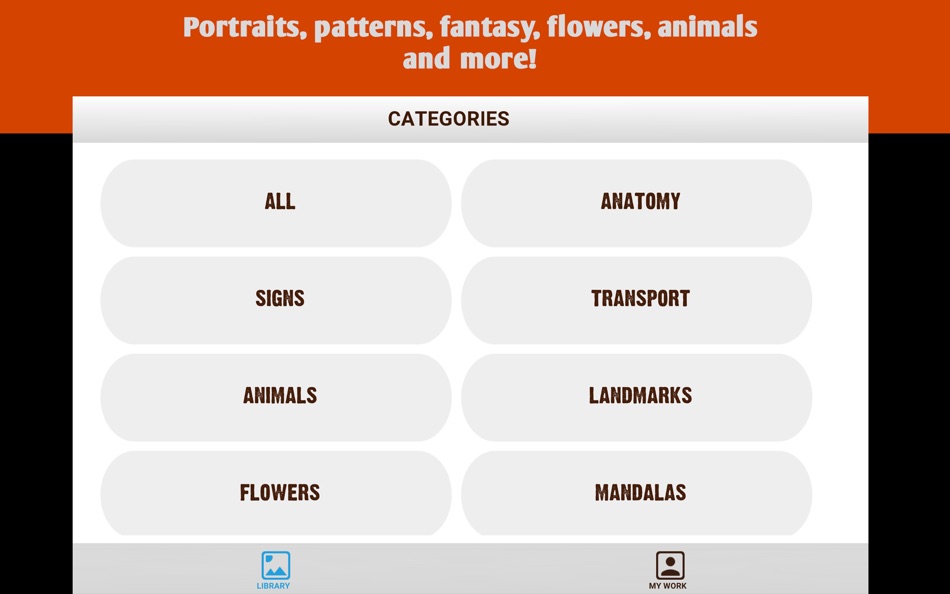 #6. Coloring Book- Stress relaxing (macOS) By: Muhammad Nasir