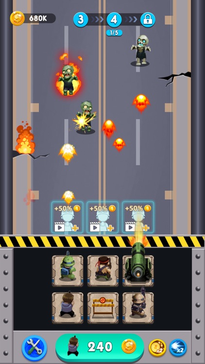 Merge Zombie Clash
