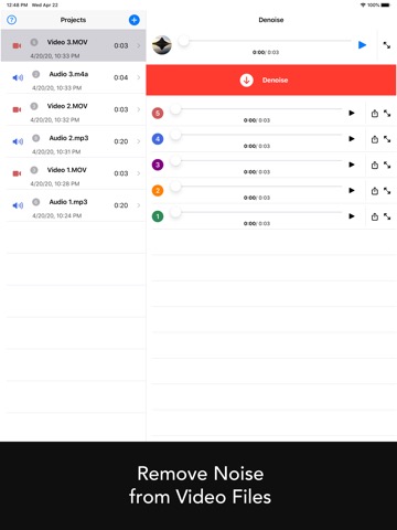 Denoise Audio - ノイズ除去のおすすめ画像2