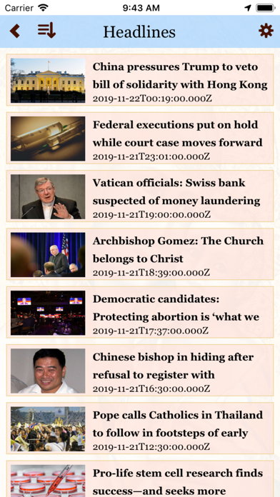 Screenshot #2 pour Catholic Daily