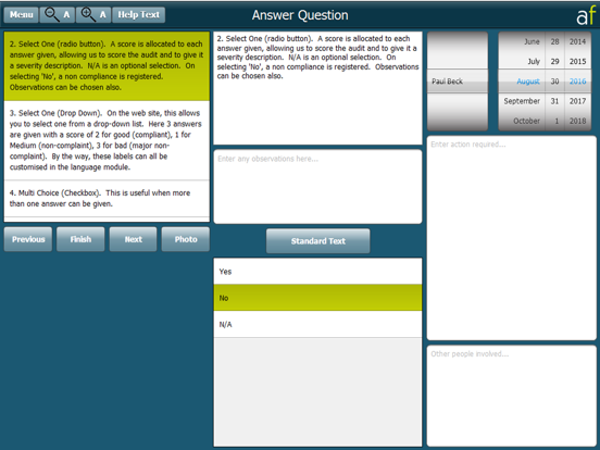 Screenshot #4 pour AuditForm