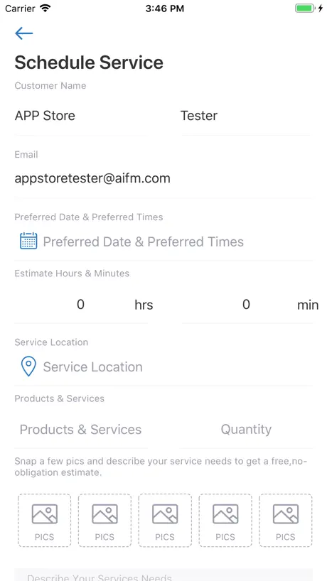 AI-FM Customer App