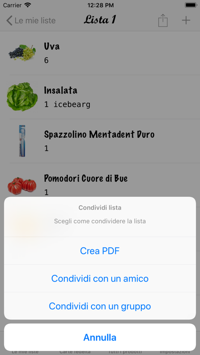 myListaSpesa screenshot 4