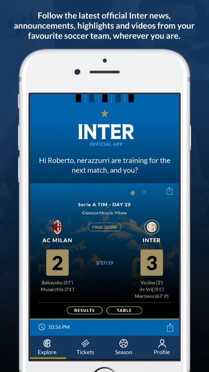 Inter Official App