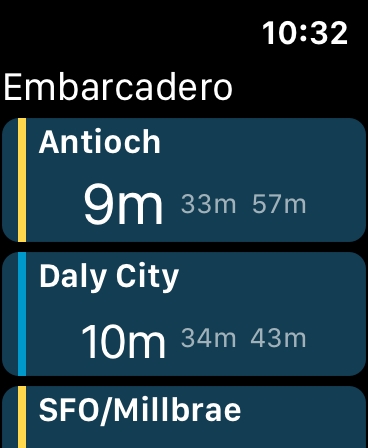 My BART Commute screenshot 4