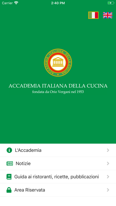 Accademia Italiana Cucina Screenshot