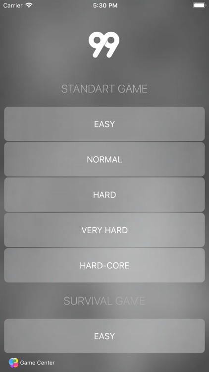 99. Ninety Nine Game