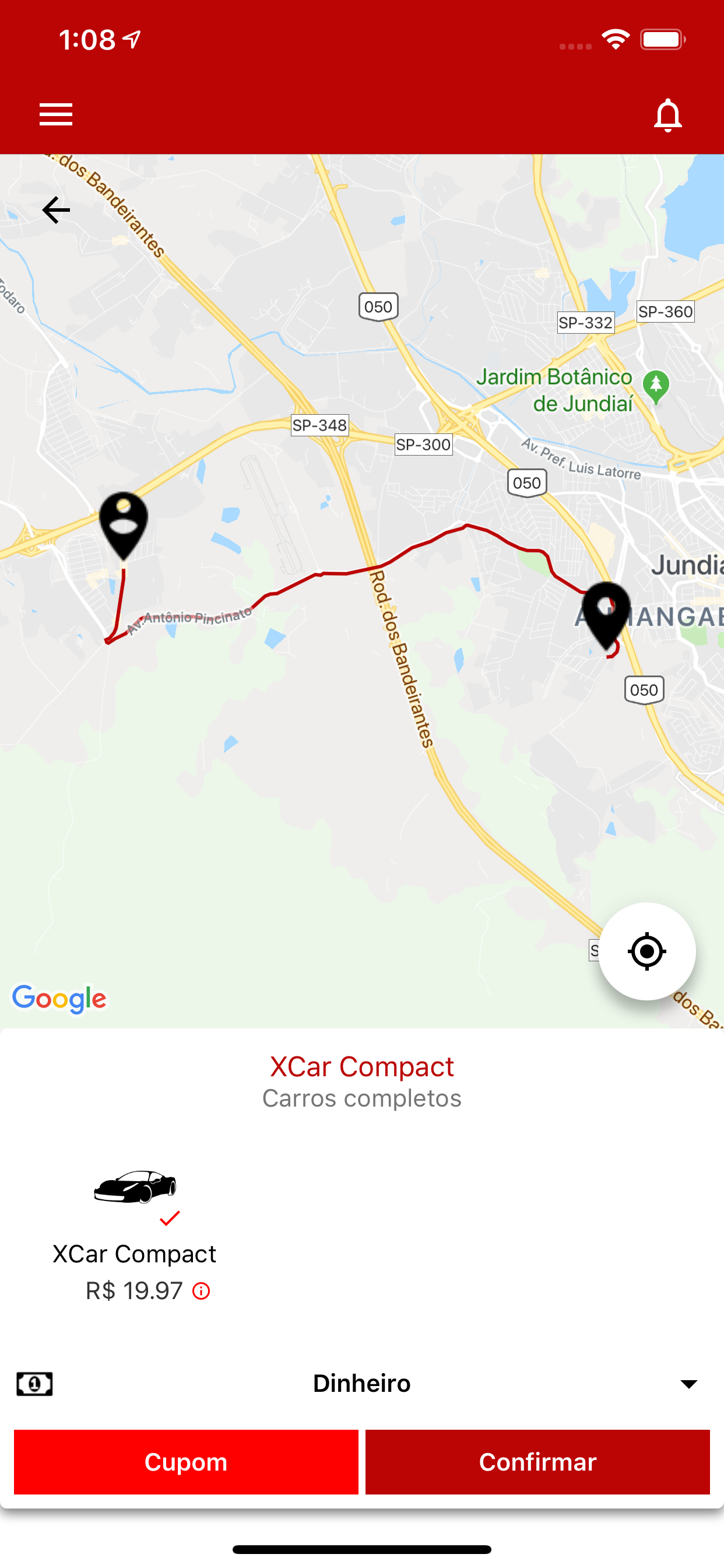 XCar - Passageiro