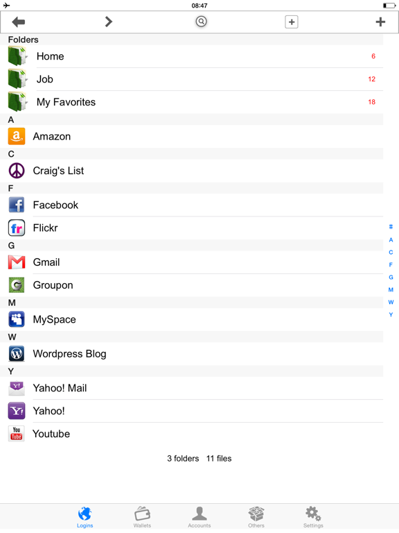 Screenshot #4 pour Password Manager'