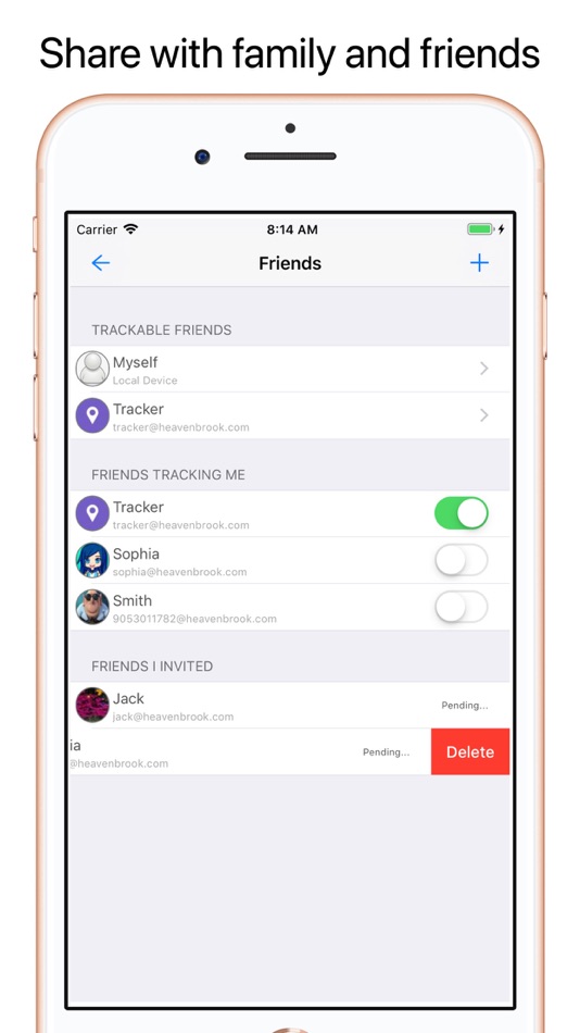 #4. GPS Track (iOS) 由: Shanmin Xu