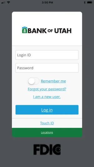 Bank of Utah Mobile screenshot 1