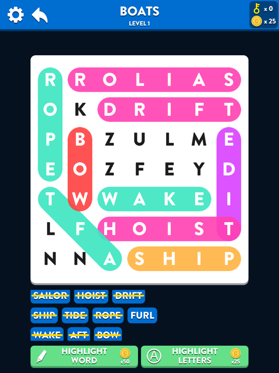 Screenshot #6 pour Word Search •