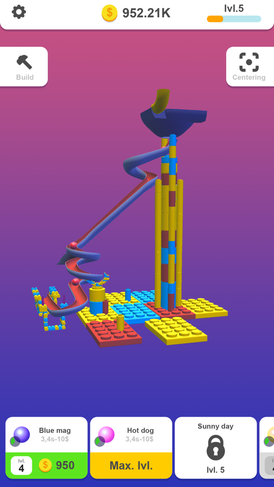 #3. Marble Idle 3D (iOS) By: Rhino Games LLC