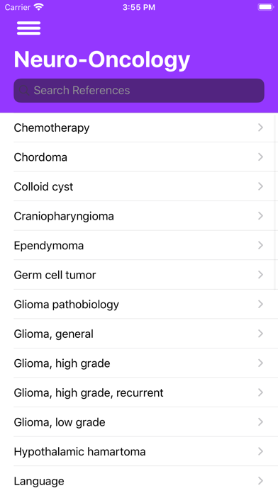 Neuro-oncology: WTD Screenshot