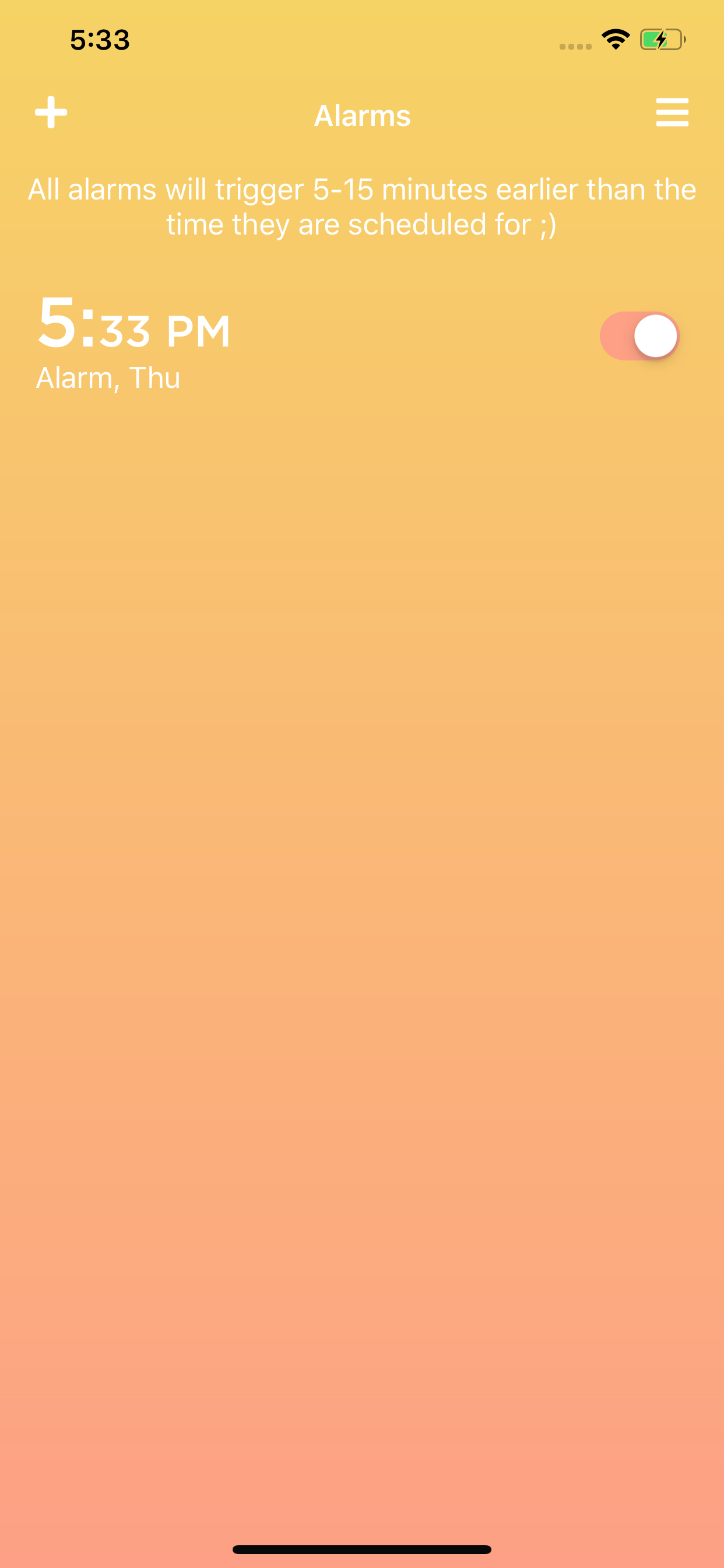 Sunrise Alarm - Surprise Clock