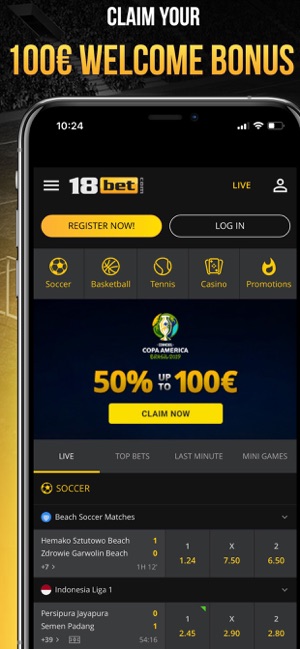 18bet sports betting