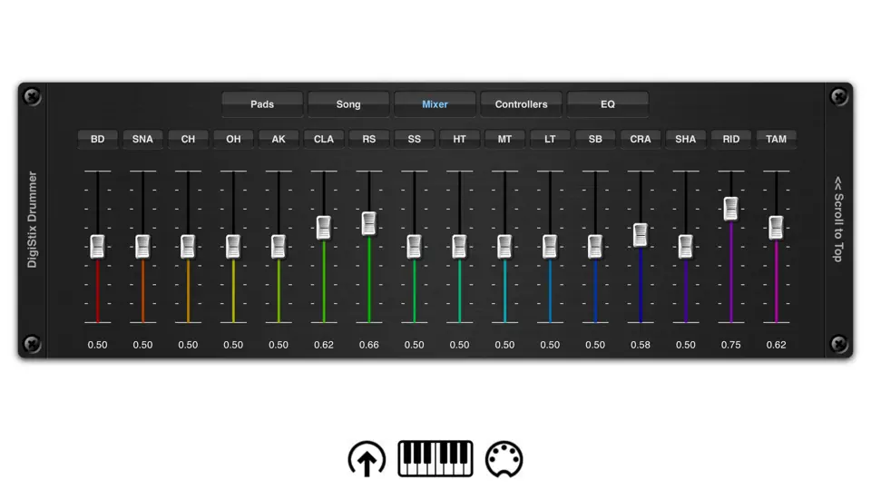 DigiStix Drummer AUv3 Plugin iPhone Ekran Görüntüsü 4