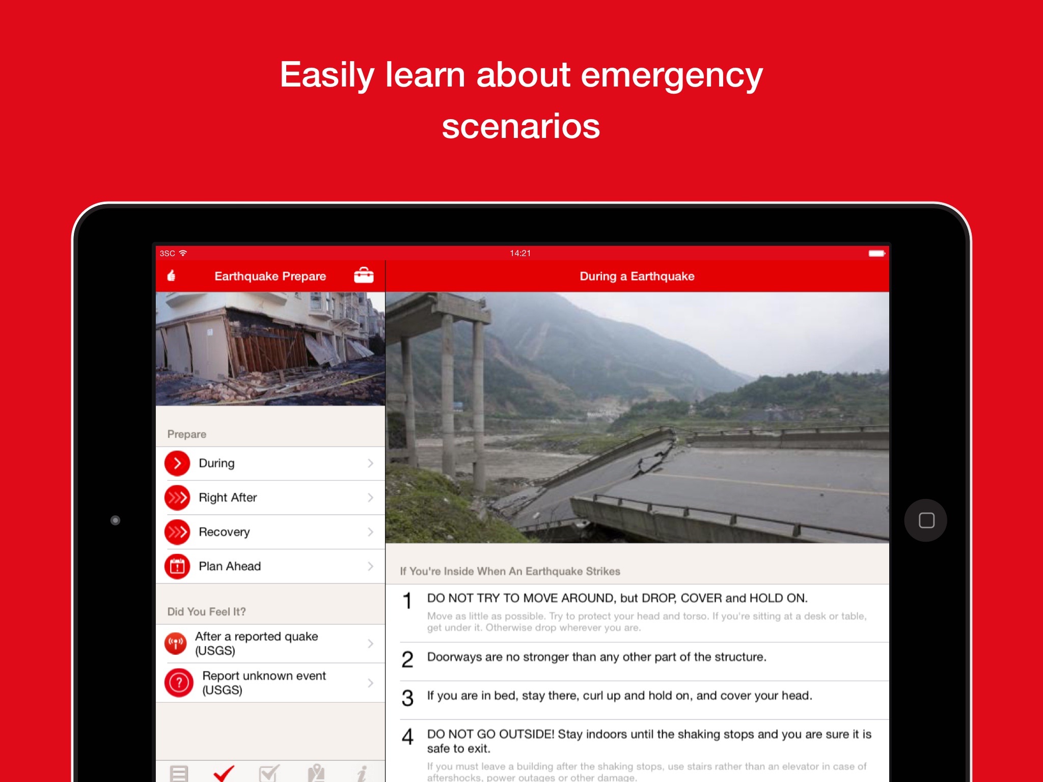 Earthquake: American Red Cross screenshot 3