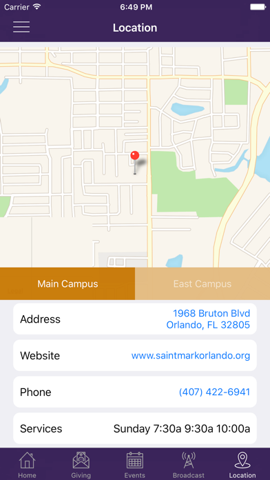 Saint Mark iPhone screenshot 5 - Lifestyle app