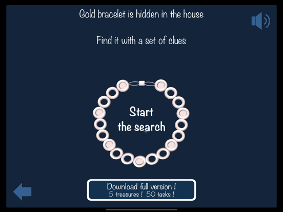 Treasure hunting for Kids Lite iPad screenshot