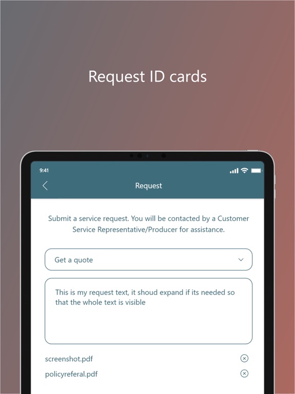 TWFG Insurance iPad screenshot 2 - Business app