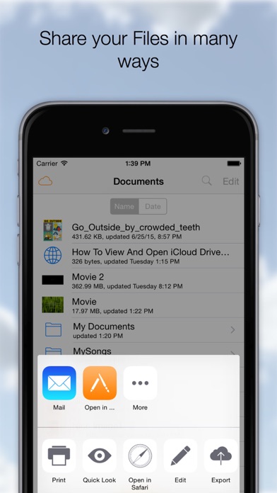 Cloud Opener - File manager Screenshot