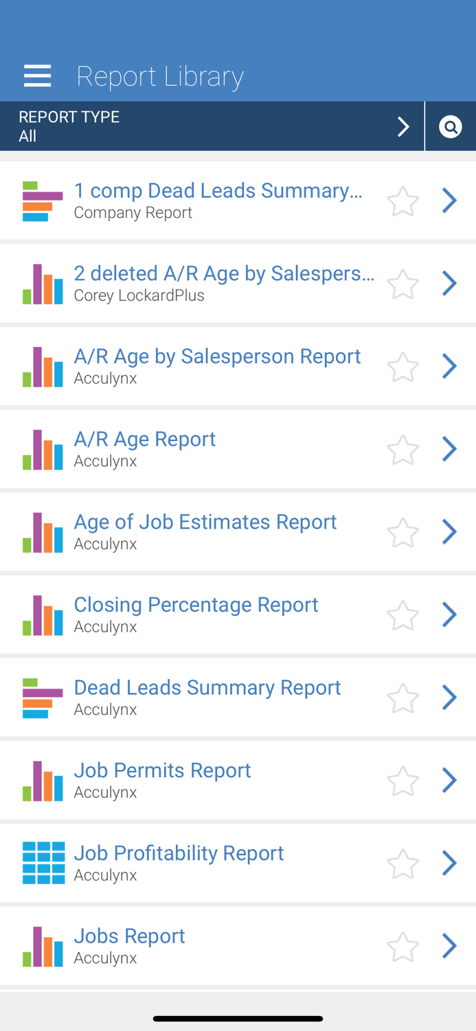 Acculynx Reports Plus