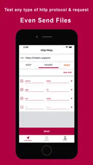 http ninja iphone screenshot 1