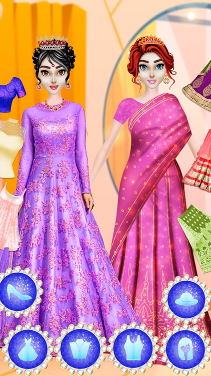 Indian Fashion Girls Makeover screenshot-4